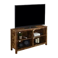 Montana Highboy TV Stand With Shelves