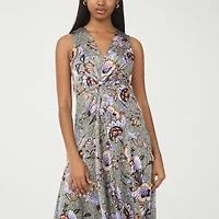 Sam And Jess Womens Sleeveless Floral Maxi Dress