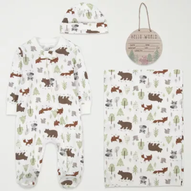 Baby Essentials Boys 4-pc. Sleep and Play