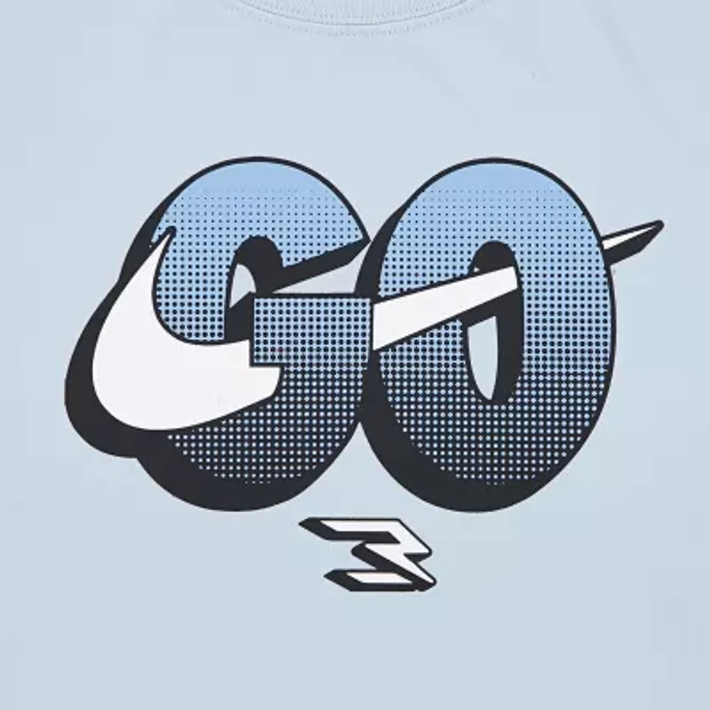 Nike 3BRAND by Russell Wilson Big Kid Boys Crew Neck Short Sleeve Active T-Shirt