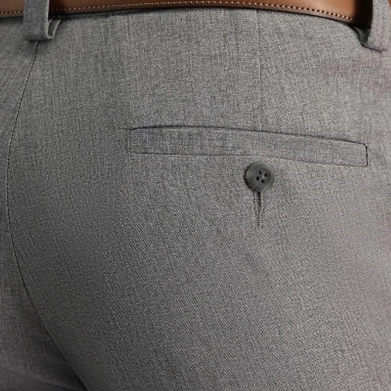 Haggar Cool Right Performance Flex Mens Straight Fit Flat Front Pant