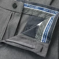 Haggar Cool Right Performance Flex Mens Straight Fit Flat Front Pant