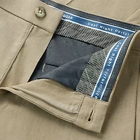 Haggar Cool Right Mens Straight Fit Flat Front Pant