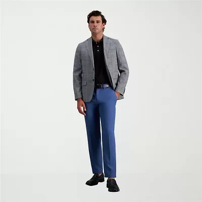 Haggar Mens Straight Fit Flat Front Pant