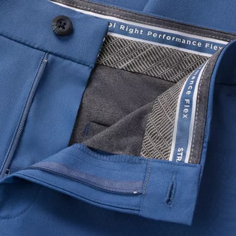 Haggar Mens Straight Fit Flat Front Pant