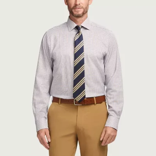 IZOD Royal Textured Mens Regular Fit Easy Care Wrinkle Free Long Sleeve Dress  Shirt at Vancouver Mall in Vancouver, WA
