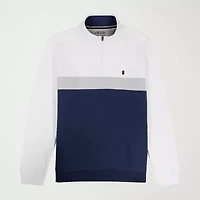 IZOD Advantage Performance Mens Long Sleeve Quarter-Zip Pullover