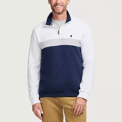 IZOD Advantage Performance Mens Long Sleeve Quarter-Zip Pullover