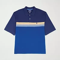 IZOD Advantage Performance Big and Tall Mens Classic Fit Short Sleeve Polo Shirt