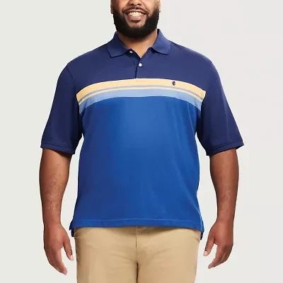 IZOD Advantage Performance Big and Tall Mens Classic Fit Short Sleeve Polo Shirt