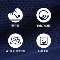 IZOD Advantage Performance Big and Tall Mens Classic Fit Short Sleeve Polo Shirt