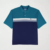IZOD Advantage Performance Big and Tall Mens Classic Fit Short Sleeve Polo Shirt