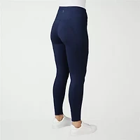 Free Country Womens Moisture Wicking High Rise Knit 27 1/2" Full Length Leggings