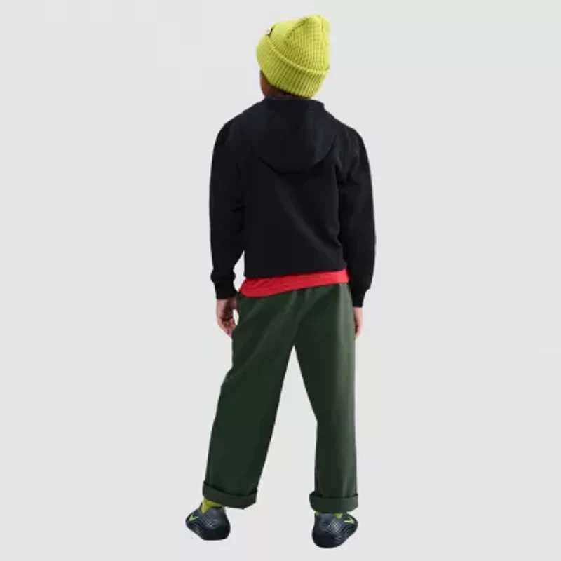Nike Club Big Kid Unisex Long Sleeve Fleece Active Hoodie
