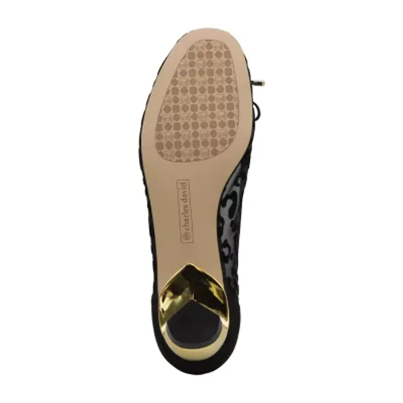 Charles David Maize Womens Cap Closed Toe Flat Heel Pumps
