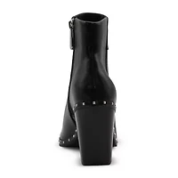 Charles David Womens Van Block Heel Booties