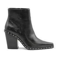 Charles David Womens Van Block Heel Booties