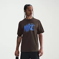 Nike Mens Crew Neck Short Sleeve Regular Fit Graphic T-Shirt