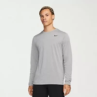 Nike Mens Crew Neck Long Sleeve Quick Dry Active T-Shirt
