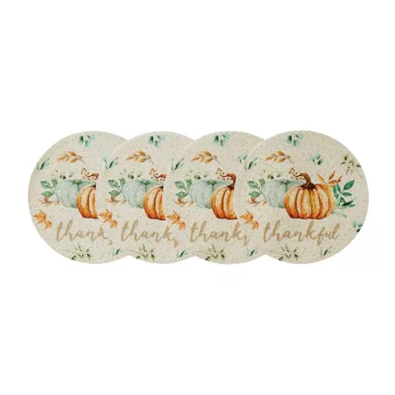 Avanti Grateful Patch 4-pc. Round Placemat