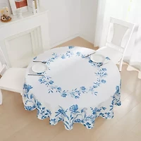 IZOD Mystic Floral Round Tablecloth