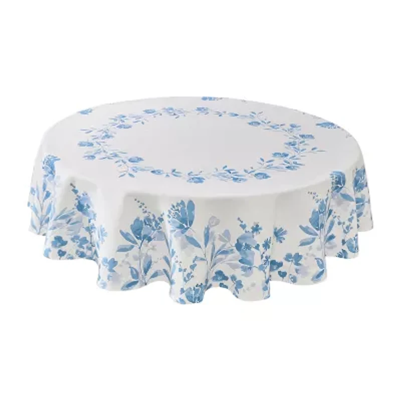 IZOD Mystic Floral Round Tablecloth