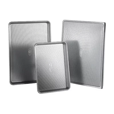 USA Pan 3-pc. Non-Stick Bakeware Set
