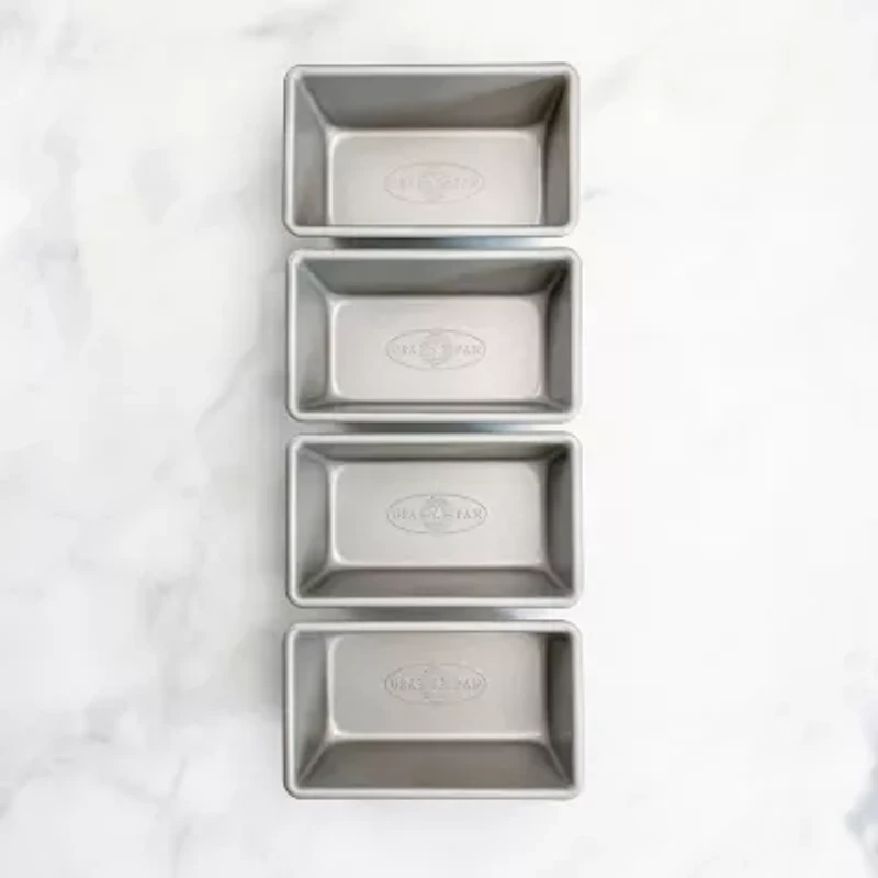USA Pan 4-pc. Non-Stick Mimi Loaf Pan Set