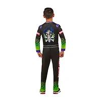 Little & Big Kid Boys Grave Digger Monster Jam 2-pc. Costume