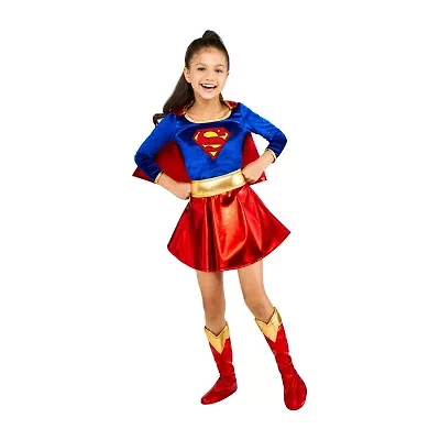 Little & Big Kid Girls Supergirl 5-pc. Costume