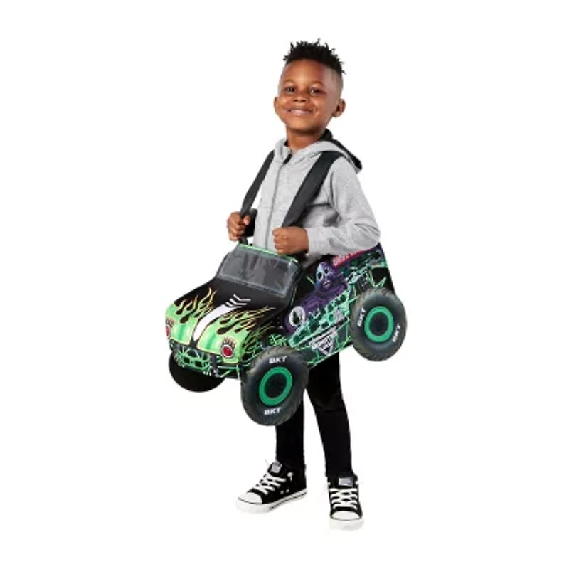 Toddler Boys Grave Digger Truck Monster Jam Costume