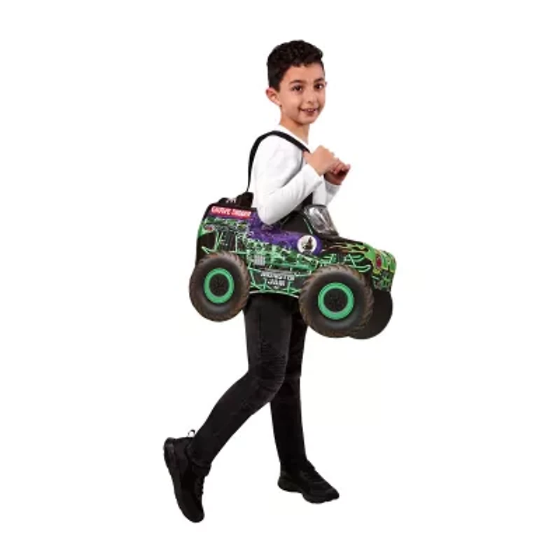 Toddler Boys Grave Digger Truck Monster Jam Costume