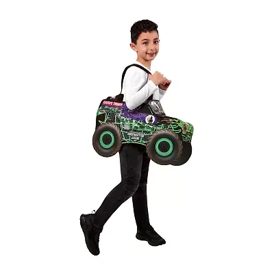 Toddler Boys Grave Digger Truck Monster Jam Costume