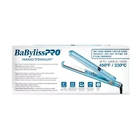 BaByliss Nano Titanium 1" Flat Iron