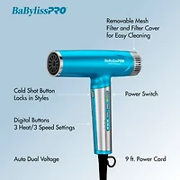 BaByliss Nano Titanium Light Ionic High-Speed Hair Dryer