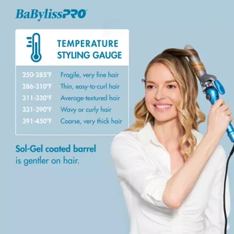 BaByliss Nano Titanium Spring Curling Iron