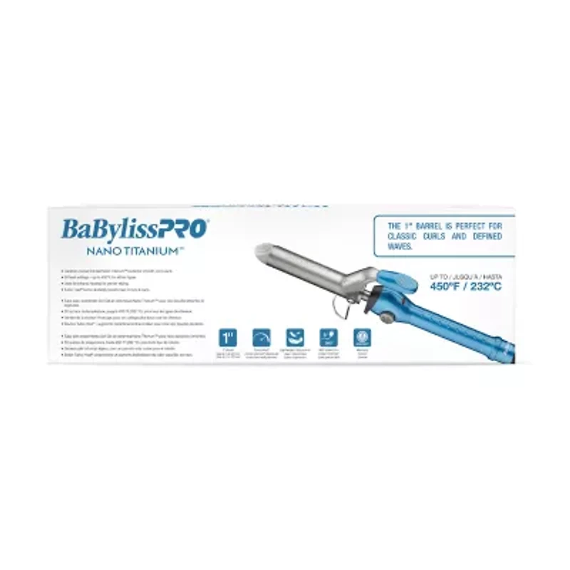 BaByliss Nano Titanium Spring Curling Iron