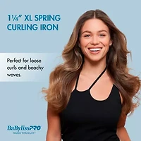 BaByliss Nano Titanium Extended Barrel 1 1/4 Inch Curling Iron