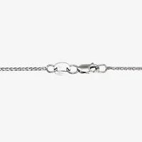 Womens 14K Gold 16 Inch Wheat Chain Necklace
