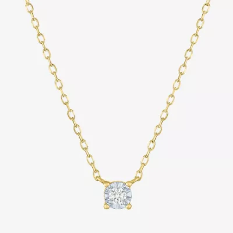 Yes, Please! Cross Womens Diamond Accent Lab Grown White Diamond Accent Cross 2-pc. Pendant Necklace Set