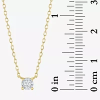 Yes, Please! Cross Womens Diamond Accent Lab Grown White Diamond Accent Cross 2-pc. Pendant Necklace Set