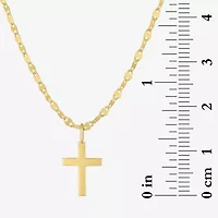 Yes, Please! Cross Womens Diamond Accent Lab Grown White Diamond Accent Cross 2-pc. Pendant Necklace Set
