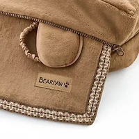 Bearpaw Coco Plush 3-pc.  Throw Travel Set