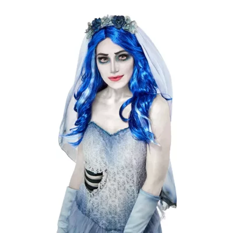 Womens The Corpse Bride Wig Costume Accessory