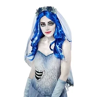 Womens The Corpse Bride Wig Costume Accessory