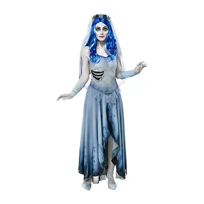Womens The Corpse Bride Emily Deluxe 4-pc. Costume
