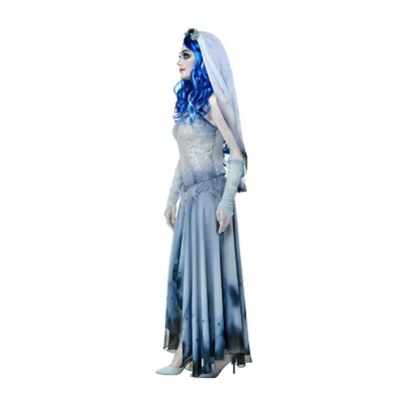 Womens The Corpse Bride Emily Deluxe 4-pc. Costume