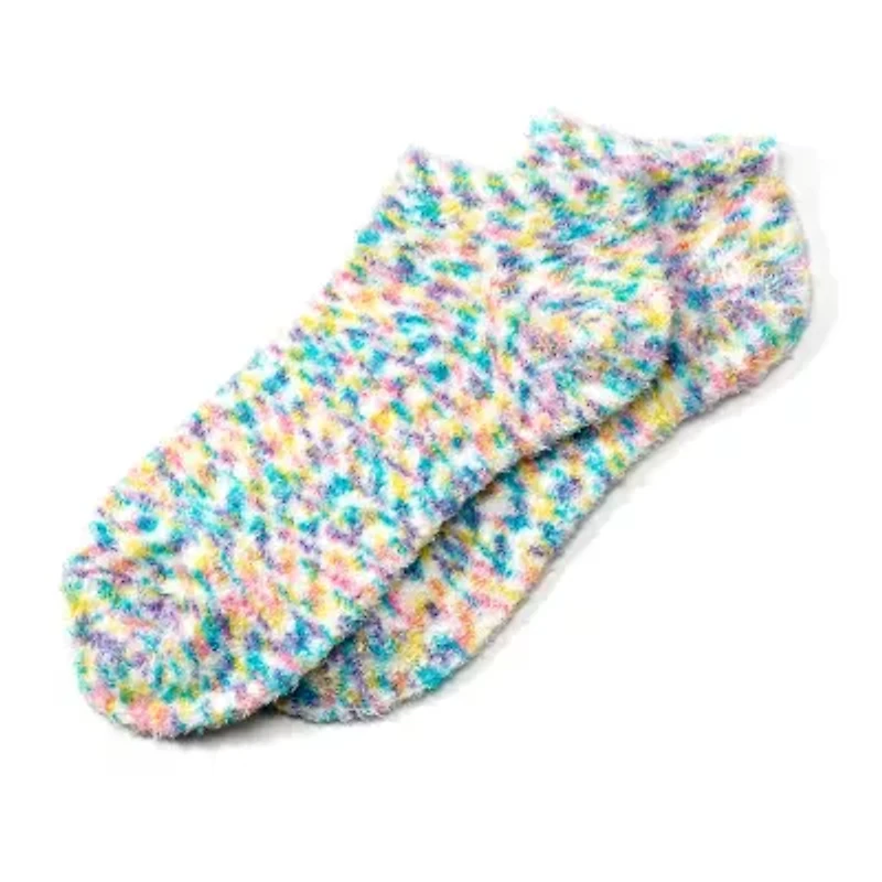 Earth Therapeutics Green & Multi Colored Aloe Moisturizing Socks