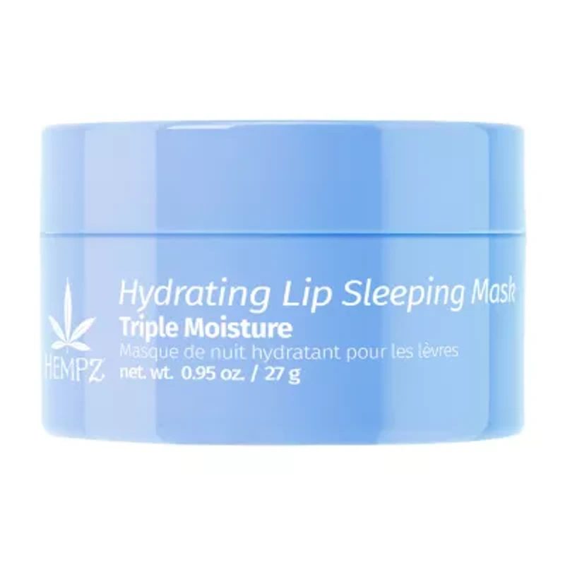 Hempz Triple Moisture Fresh Citrus Hydrating Lip Sleeping Mask .95 Oz