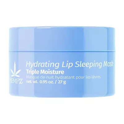 Hempz Triple Moisture Fresh Citrus Hydrating Lip Sleeping Mask .95 Oz